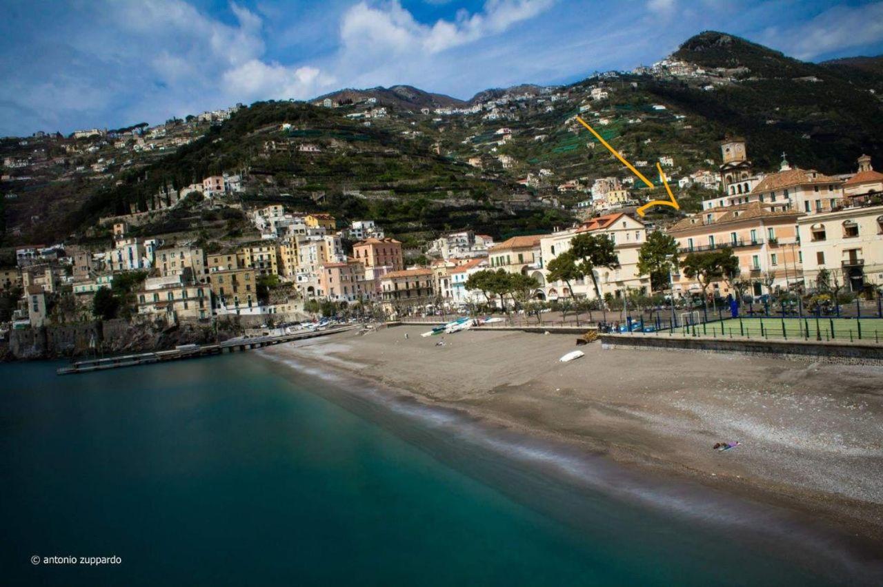 Brasca Amalfi Rosa Canina Minori Exteriér fotografie
